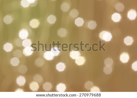 Beautiful defocused LED lights  filtered bokeh abstract with warm tone background.