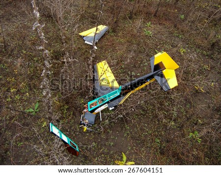 crash training piloted model aircraft
