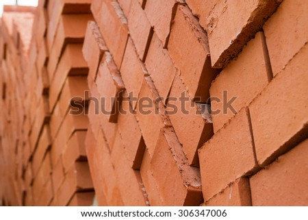The red brick building