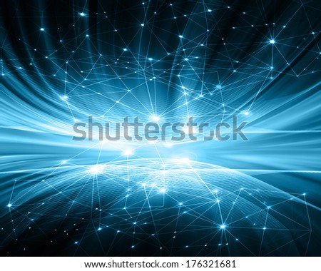 Abstract blue background Abstract blue background