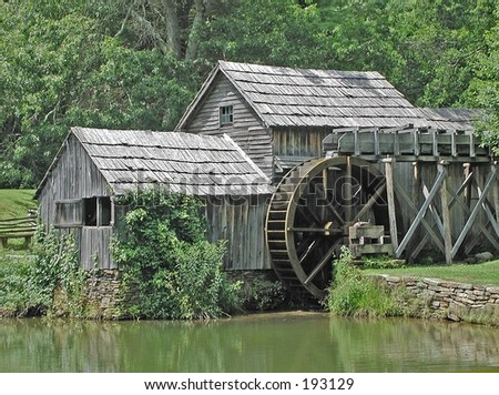 Mabry Mill before restoration