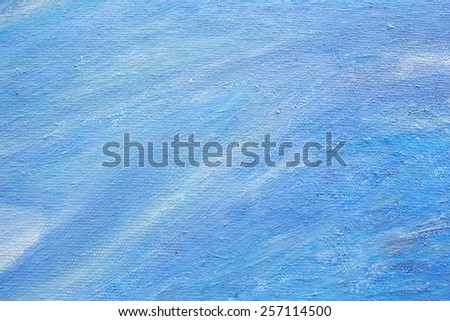 blue sky, oil paint textures on canvas, paper, Backgrounds