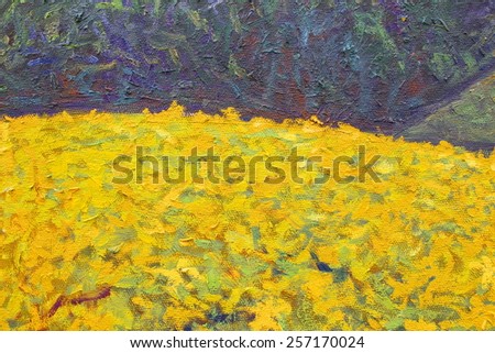 oil paint textures on canvas, paper, Backgrounds, flowers texture