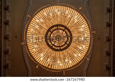 Gorgeous Chandelier with hundreds crystals and lamps