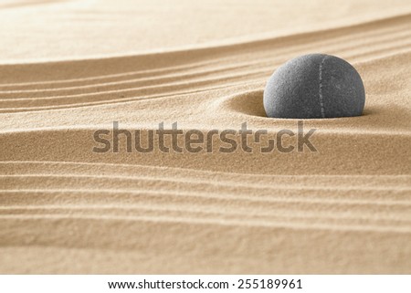 japanese zen garden stone and sand pattern for relaxation and meditation stands for harmony and spirituality or relaxation spa wellness background