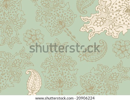  ornamental background suitable for wedding invitation stationary etc