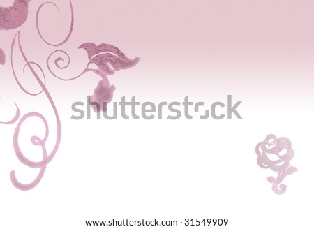Free Stationary Backgrounds on Rose Floral Background  Suitable For Wedding Invitation  Stationary