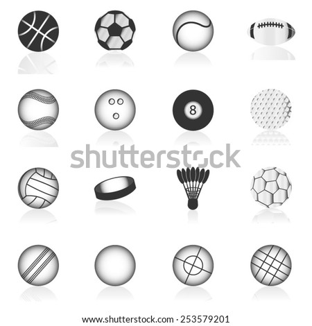 Sport Balls Illustration