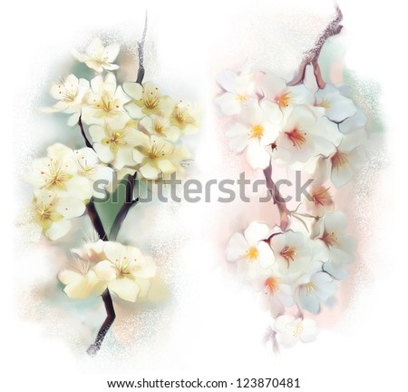 Floral watercolor illustration Floral watercolor illustration