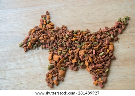 cat food and dog food