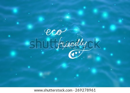 Eco-Friendly Water Pattern