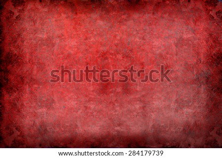 Impressive dark red gradient background digital processed.