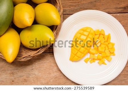 Natural vitamin C. mango