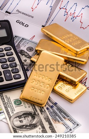 Gold bullion and money