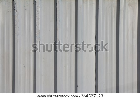 White Construction Galvanized Iron Wall background