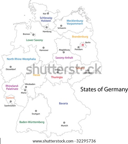 Germany Flag Outline