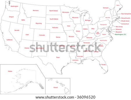 map of usa with states and cities. map of usa with states and