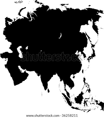 map of asia countries and capitals. marks Asia+map+country