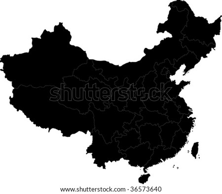 stock-vector-black-china-map-with-division-borders-36573640.jpg