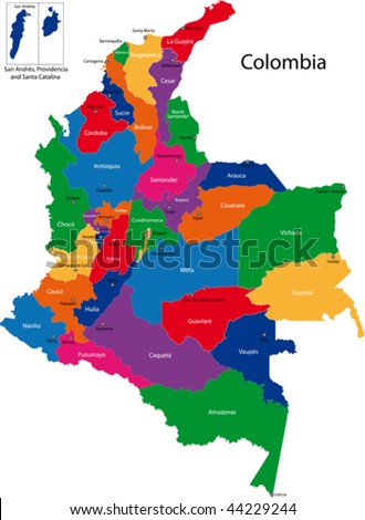 regions in colombia