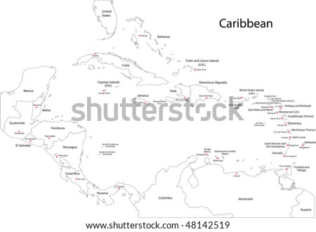Caribbean Outline