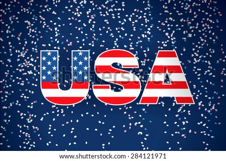 fourth of july. Happy independence day. Holidays symbols