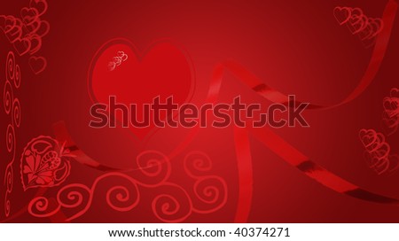 a abstract valentine back ground image