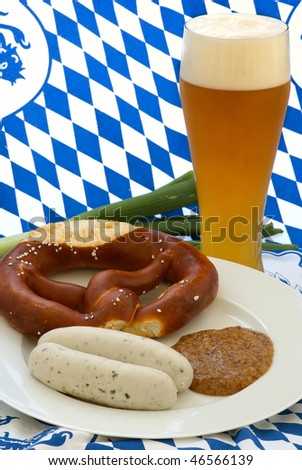 White Sausage with Wheat Beer
