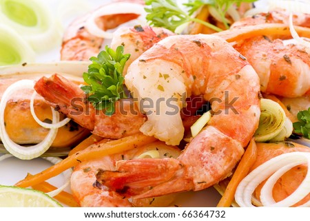 Shrimps and Mussels