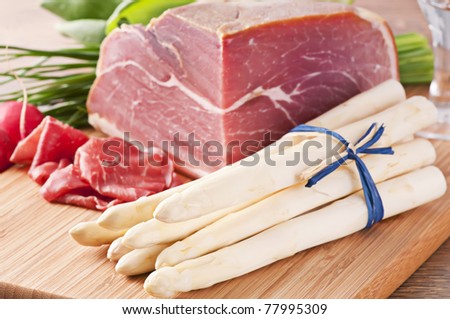 Asparagus with Ham