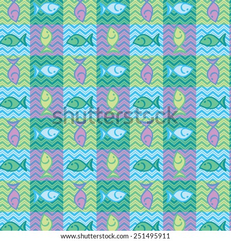 Abstract fish textures