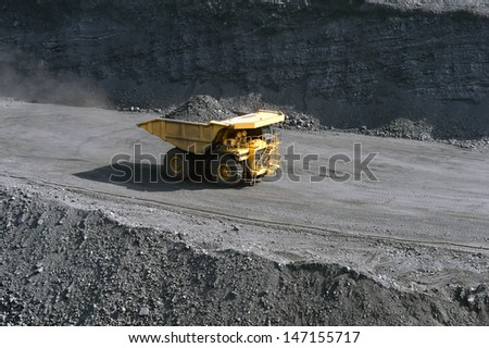 career heavy-load car, mining, transport,