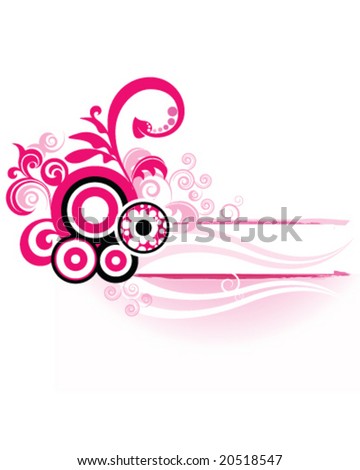 Abstract Pink Designs