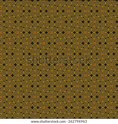 Swirl motif pattern background