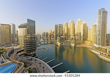 Dubai Marina - Dubai Marina is a district in the heart of what has become known as \