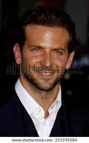 26/08/2009 - Hollywood - Bradley Cooper at the World Premiere of \