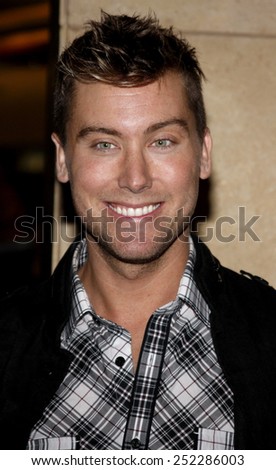 29/11/2009 - Hollywood - Lance Bass at the Dizzy Feet Foundation\'s Celebration of Dance held at the Kodak Theater in Hollywood, California, United States.