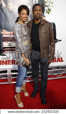 Chris Rock and Malaak Compton at the World Premiere of \
