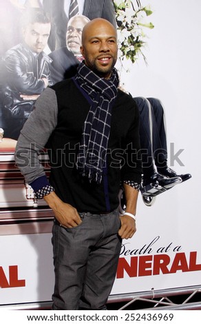 Common at the World Premiere of \