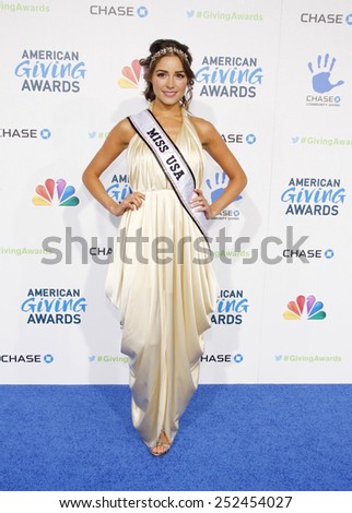Olivia Culpo at the 2nd Annual American Giving Awards held at the Pasadena Civic Auditorium in Los Angeles, United States, 071212.