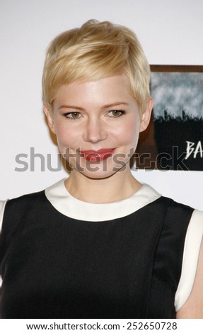 HOLLYWOOD, USA - FEBRUARY 23: Michelle Williams at the 7th Annual \