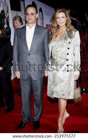 Tom Hanks and Rita Wilson at the World Premiere of \