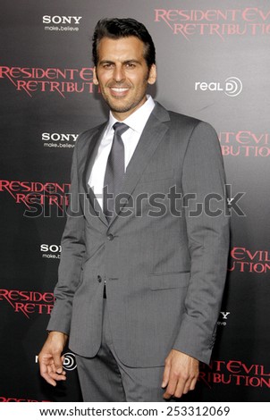 Oded Fehr at the Los Angeles premiere of \