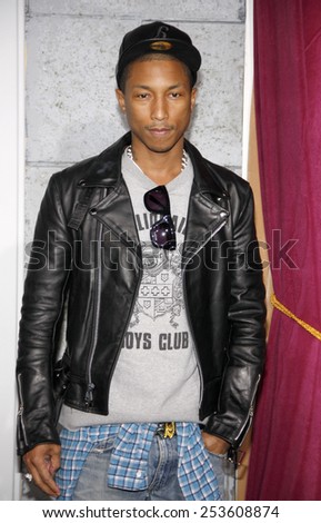 WESTWOOD, USA - DECEMBER 6: Pharrell Williams at the Los Angeles Premiere of 