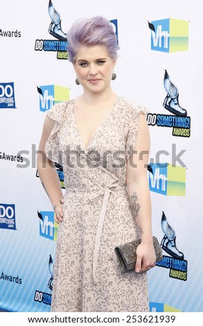 Kelly Osbourne at the 2012 Do Something Awards held at the Barker Hangar in Los Angeles, United States on August 19, 2012.