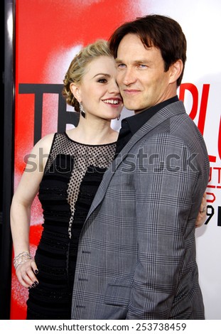 Anna Paquin and Stephen Moyer at the HBO\'s \