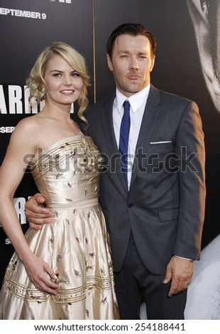 Jennifer Morrison and Joel Edgerton at the Los Angeles Premiere of \