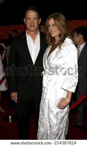 Tom Hanks and Rita Wilson attend the 2006 Sony Global Partners Conference Gala Dinner held at Rodeo Drive in Beverly Hills, California on September 29, 2006.