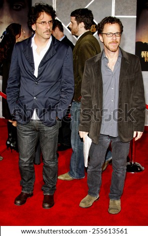 Ethan and Joel Coen attend the Los Angeles Premiere of \