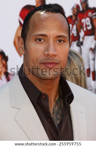 Dwayne \'The Rock\' Johnson attends the World Premiere of \